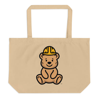 Tee Bear Tote — Oyster by By Tee, front view