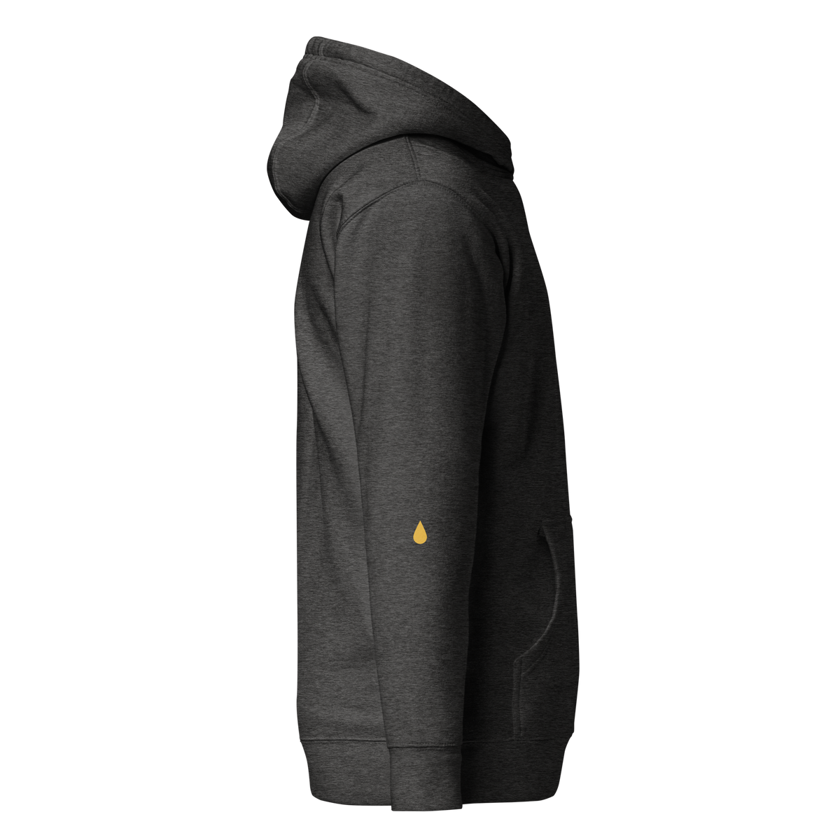 Making Room Rose & Sun Graphic Hoodie — Charcoal Heather — right-side view